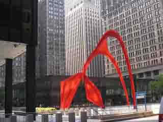  Chicago:  Illinois:  United States:  
 
 Modern Sculptures